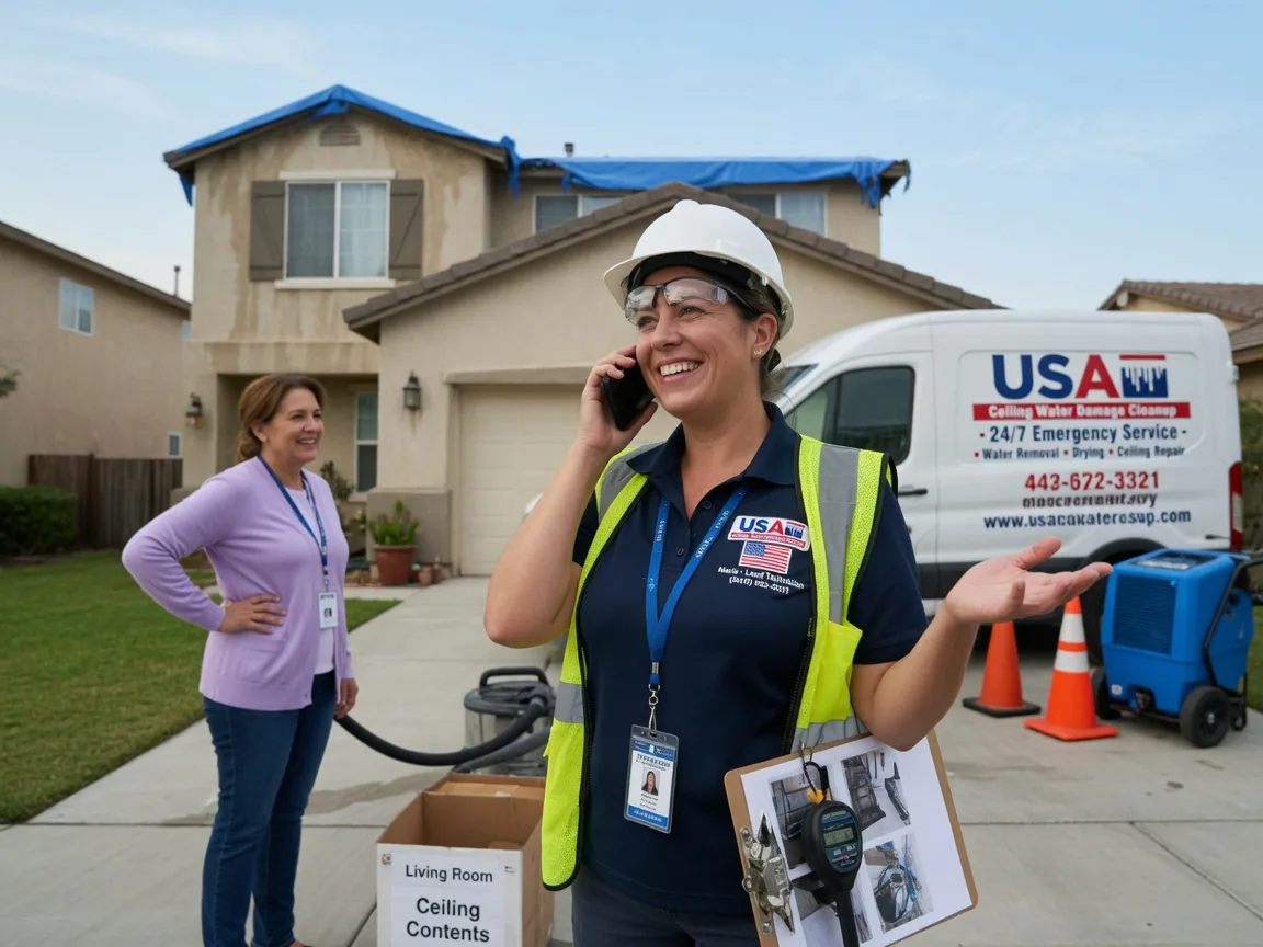 Ceiling Water Damage Restoration Canfield, OH FAQs